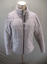 Lucy Size L Womens Full Zip Stand Collar Pocket Lightweight Insulated Jacket 201
