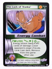 2000 Score Limited Dragon Ball Z DBZ CCG TCG The Luck of Trunks Preview 5
