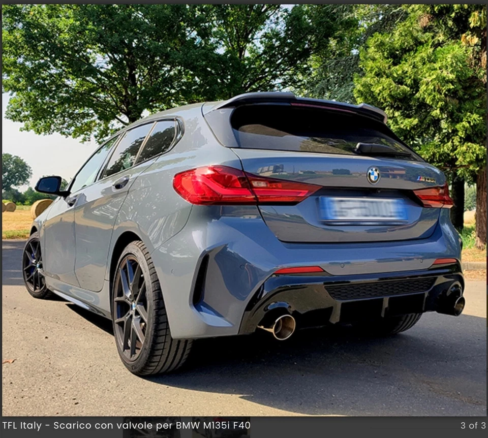 Scarico cat-back TFL BMW M135i F40 - Immagine 2 di 3