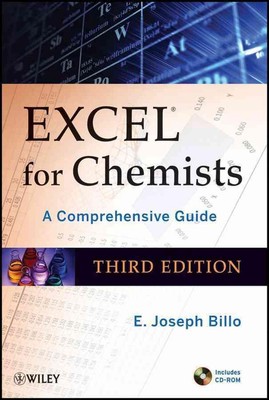 Excel for Chemists, with CD-ROM: A Comprehensive Guide by E. Joseph Billo (Engli