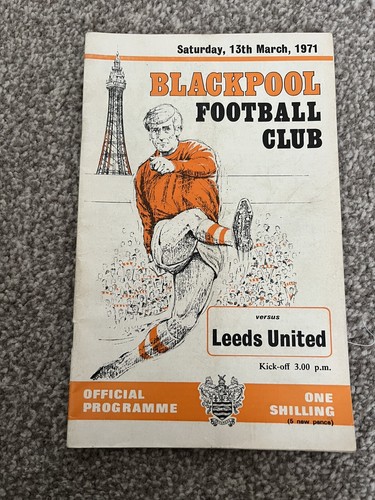 Blackpool V Leeds D1 1970-71