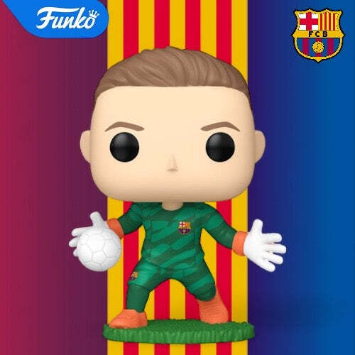 Funko POP! Football Soccer FC Barcelona Ter Stegen Figure #67 | eBay