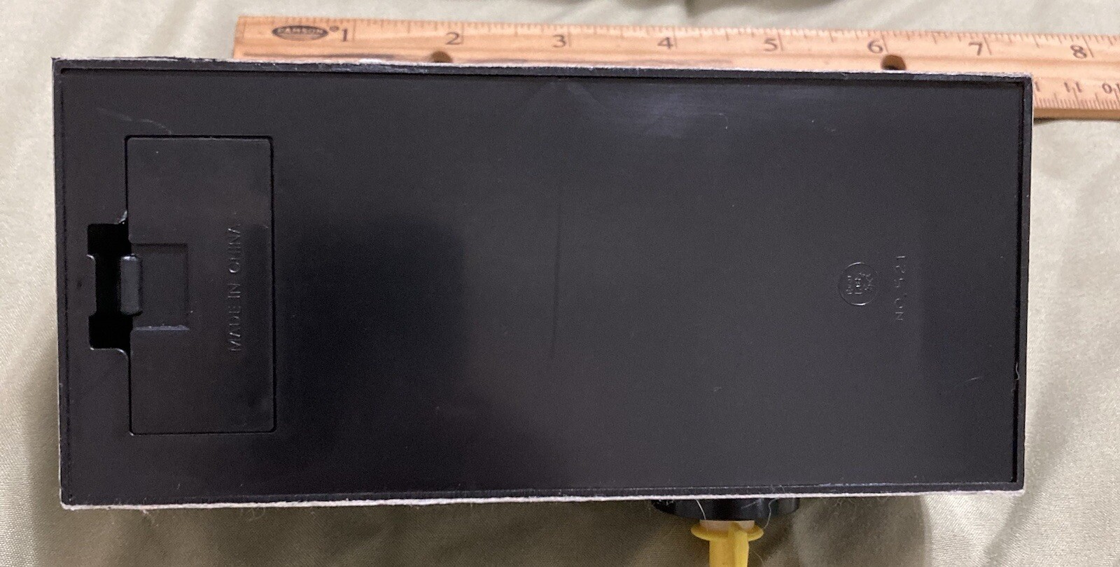 Vintage 1980's Wind Up Coffin Bank Skeleton Coin Grabber ** Hong Kong