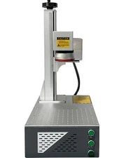 Raycus 50W Fiber Laser Marking Machine Laser Engraver for Metal, Silver, GoldCUT