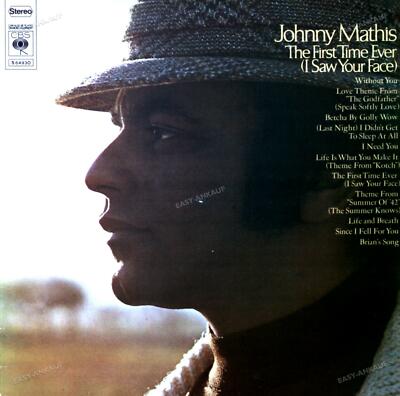 Johnny Mathis - The First Time Ever (I Saw Your Face) LP 1972 (VG/VG) .