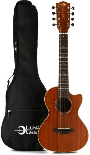 Mahogany Body Ukuleles LUNA 8 Strings