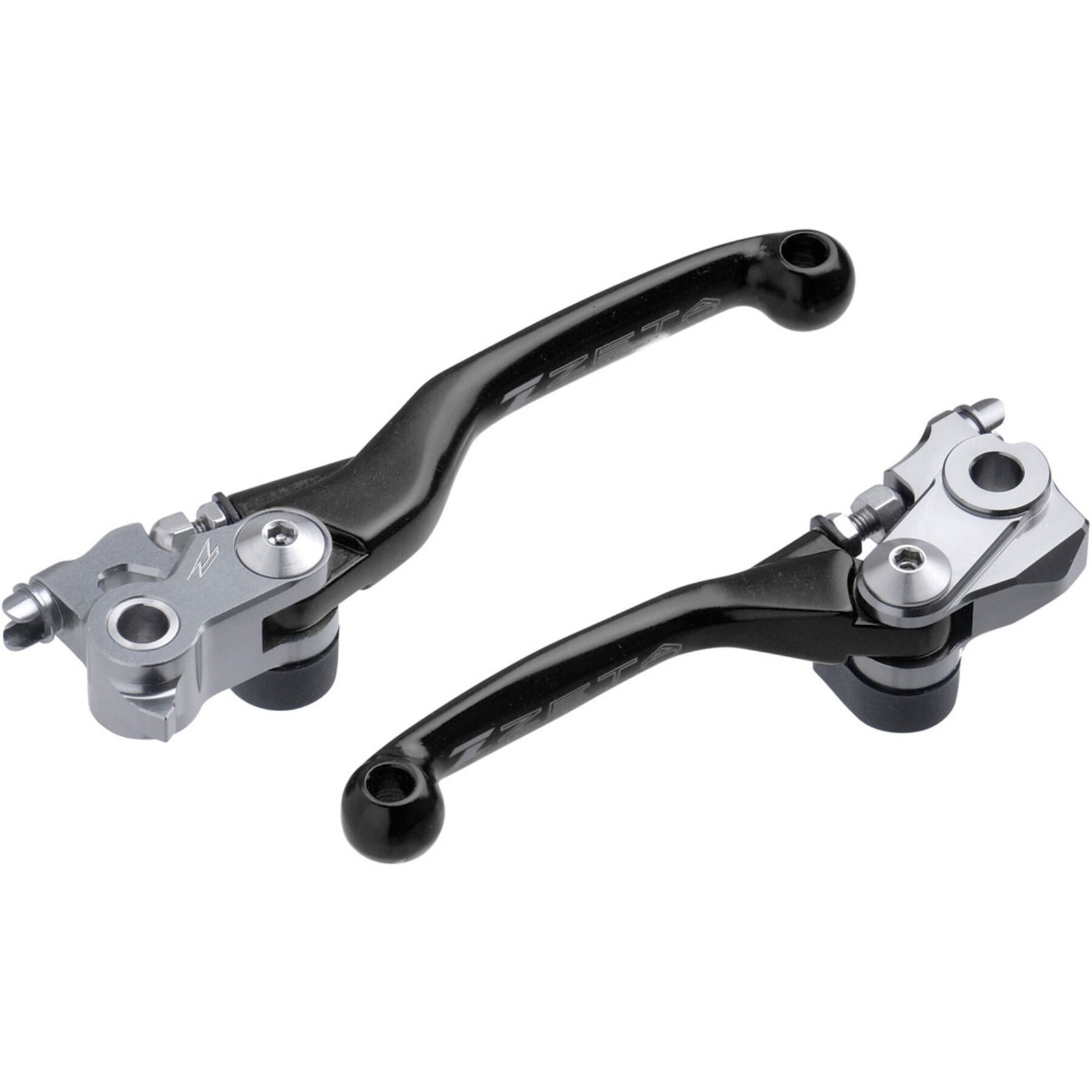 ZETA Pivot brake/clutch lever Set Honda CRF450R 21-22  Black MX Motocross
