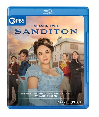 Sanditon: Season (2) Two  Masterpiece  BLU-RAY  2 DISCS  Pre-order BRAND NEW 