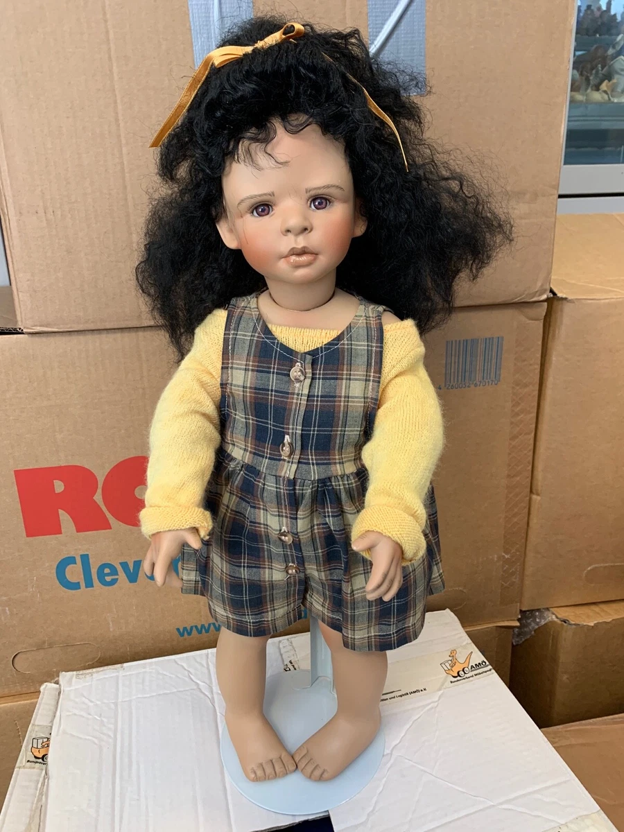 Kaye Wiggs Porcelain Doll 21 11 16in Top Condition