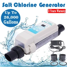 Salt Chlorine Generator with Titanium Salt Cell,Design for Hot Tubs & Swim Spas