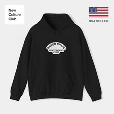 Skateboard Club Baker Brand Skate 2000s Vintage Classic Hoodie Print
