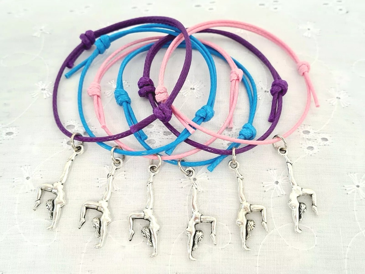 GYMNASTICS GYM FRIENDSHIP BRACELETS PARTY BAG GIFT COMPETITION