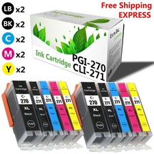 10 PK PGI270 CLI271 Ink Cartridge for Canon PIXMA MG5720 MG6820 TS6020