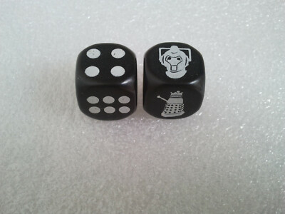 Daleks & Cybermen Würfel für Doctor Who RPG & Kriegsspiele etc. (Dr Who Rollenspiel)