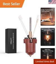 Official Ender 3 V3 Plus Hotend Kit - Integrated Nozzle, 300 C  600mm/s Support