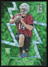 2016 Panini Spectra Neon Green /25 Jake Rudock #143 Rookie Detroit Lions