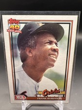 1991 Topps #639 Frank Robinson