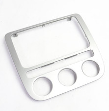 07-11 Volkswagen Eos Console Dash Trim Bezel Cover Panel OEM ZSB1Q0858069 Silver