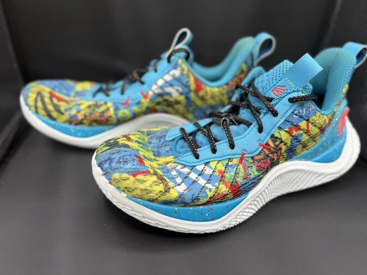 Under Armour Curry Flow 10 x Sour Patch Kids Blue 2022 for sale | eBay