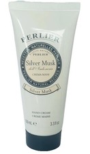 Perlier Silver Musk Hand Cream Shea Butter 3.3 oz. RARE Crema Mani SEALED