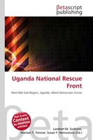 Lambert M. Surhone (U. A.) | Uganda National Rescue Front | Taschenbuch (2026)