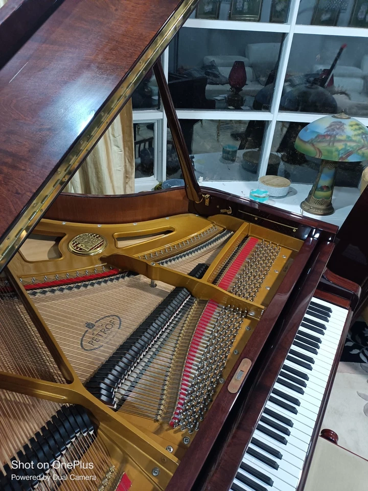 Petrof Model IV 5'8" Grand Piano in Mahogany - Image 2 of 4