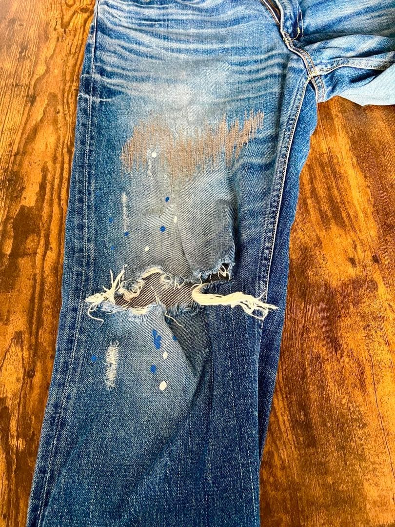 Visvim Denim Python Patch W30L32 Vintage Japan - image 5