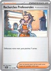 Carte RECHERCHES PROFESSORALES 155/159 Pokémon Aventures Ensemble EV09 Neuve FR