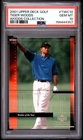 2001 UPPER DECK TIGER WOODS COLLECTION #TWC10 TIGER WOODS ROOKIE RC PSA 10