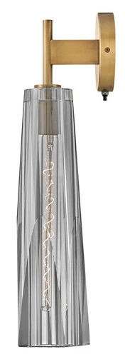 Fredrick Ramond FR31100-SM Cosette 1 Light 21" Tall Wall Sconce - Brass - Picture 2 of 4