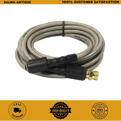 #ad 1 4 in. x 25 ft Pressure Washer Hose 3200 PSI M22 for Simpson Ryobi $32.99