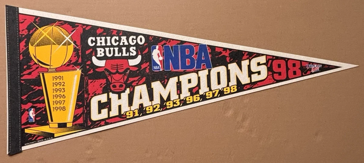 25+ Basketball Chicago Bulls Vintage Sports Pennants and Flags for