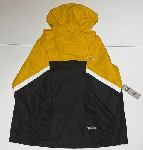 NWT Mitchell & Ness NFL Pittsburgh Steelers Lightweight Windbreaker Jacket L image 3