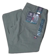 NWT Weatherproof Trail Utility Tech Pants Mens 40x30 Flex Waistband Straight Fit