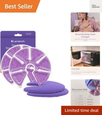 2-Pack Breast Therapy Hot Cold Pads for Nipple Pain Engorgement Relief