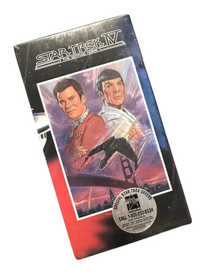 Star Trek IV: The Voyage Home (VHS, 1987) BRAND NEW SEALED