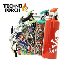 Techno Fire Extinguisher Torch Lighter With Hidden Stash (Random Design)