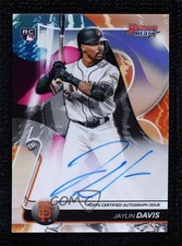 2020 Bowman's Best of 2020 Refractor Jaylin Davis #B20-JDA Rookie Auto RC 0g4