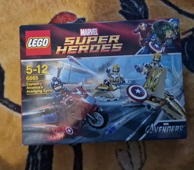 LEGO Marvel Super Heroes 6865 Captain America's Avenging Cycle New Sealed