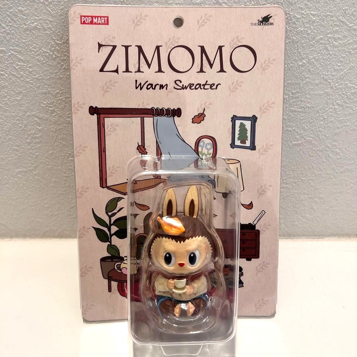POP MART ZIMOMO Warm Sweater Figure  H3.1inch JAPAN