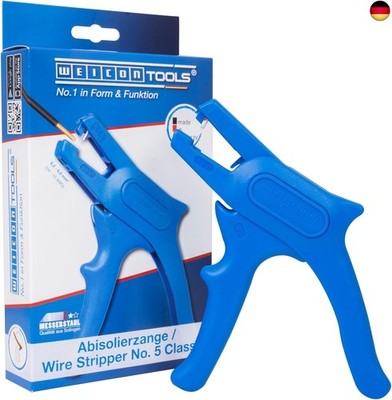 WEICON TOOLS Automatische Abisolierzange No. 5 Classic, Abisolierer für Kabel 