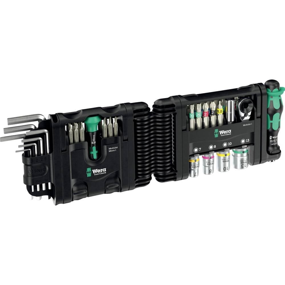 Wera Tool-Check Modular Set 1 05049020001 avec cliquet et embouts robustes