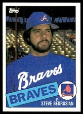 1985 Topps Steve Bedrosian Atlanta Braves #25 21835