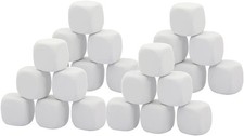 White Eva Foam Dices Kids Graffiti Building Blocks Children Play Painting 24Pcs