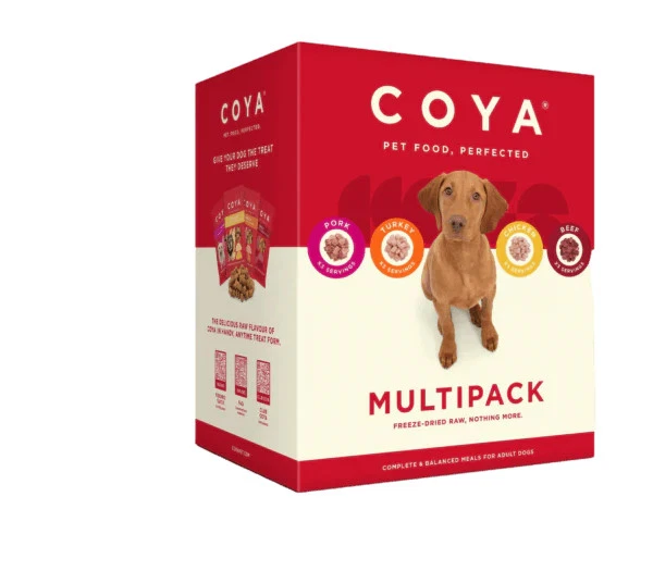 COYA Adult Dog Food Multipack 12 x 150g
Opens in a new window or tab
