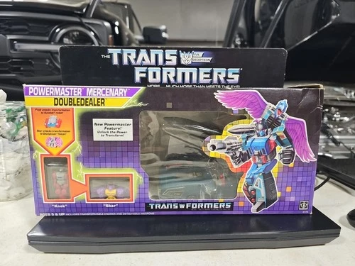 Doubledealer Powermaster 1988 G1 Transformers Action Figure w/ box