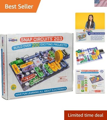 Snap Circuits 203: STEM Electronics Kit for Future Innovators