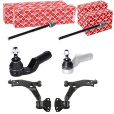 FEBI QUERLENKERSATZ 6 TEILIG VORDERACHSE passend für FORD FOCUS III C-MAX II