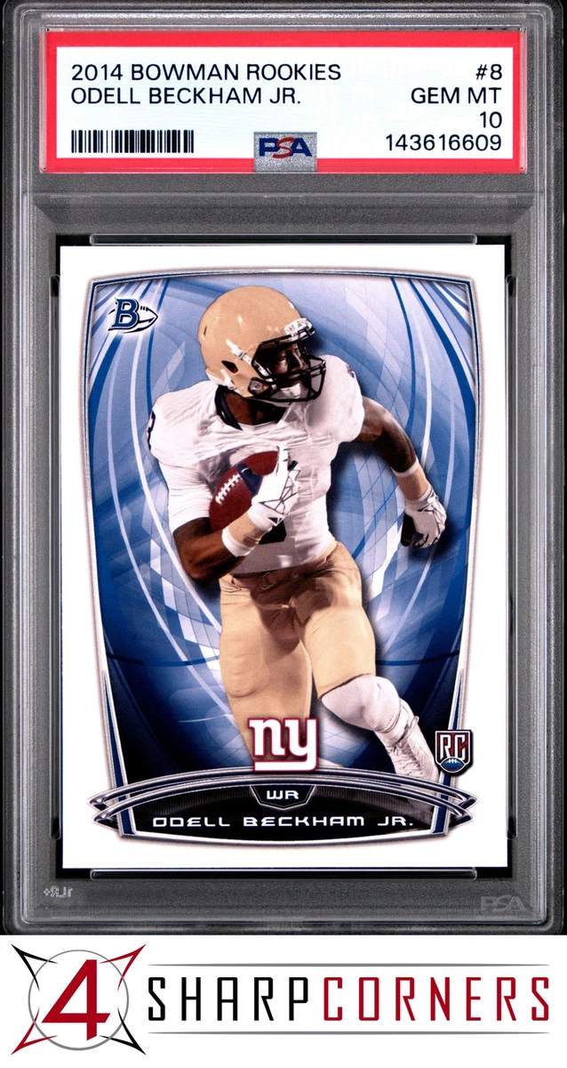 10 Graded Football Odell Beckham Jr. Sports Trading Cards for sale