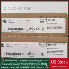 New Allen-Bradley 1746-BAS SER C SLC500 Analog PLC Output Module 1746BAS